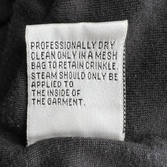 Yoana Baraschi Black & Ivory Floral Sleeveless Crepe Overlay Dress Sz M - Picture 11 of 12